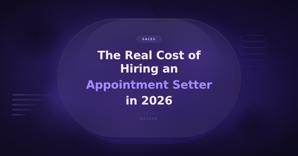 The Real Cost of Hiring an Appointment Setter in 2026